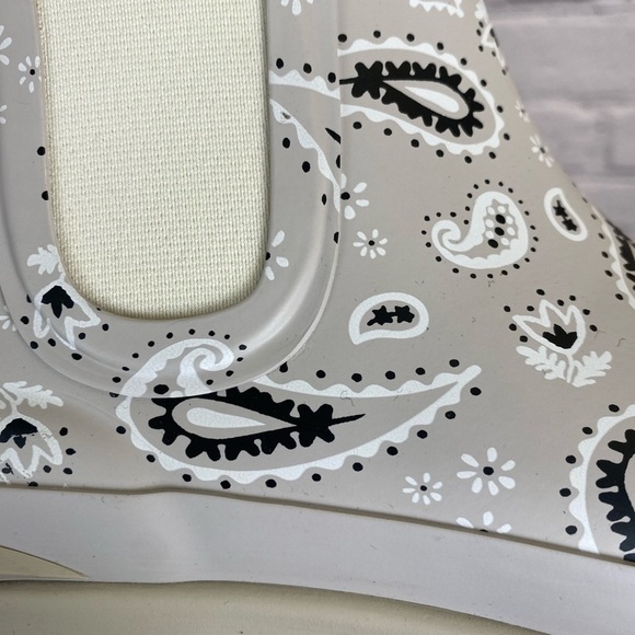 Keds Bandana Print Rain Boots size 7 - Picture 9 of 11